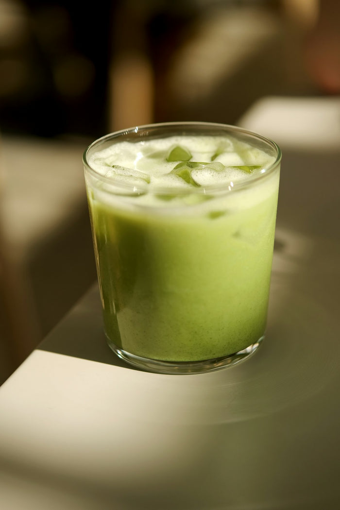 Moringa iced latte